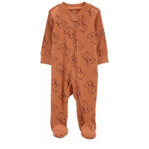 BABY BOY CARTER'S KOALA SLEEP & PLAY - AUTUMN SHADE OF BROWN -SIZE 6 MONTHS(NWT)